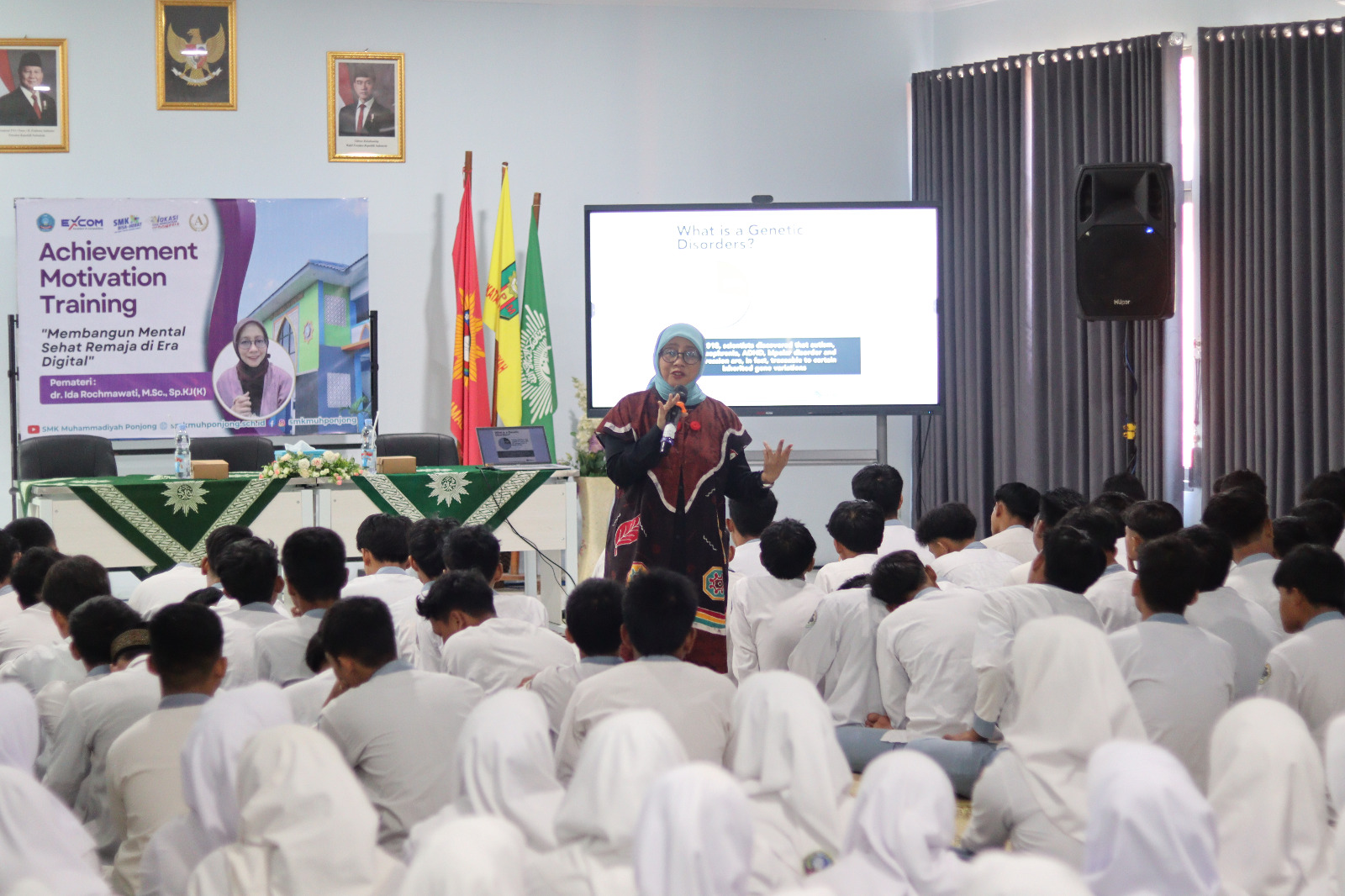 Kegiatan AMT (Achievement Motivation Training) Kelas XI SMK Muhammadiyah Ponjong
