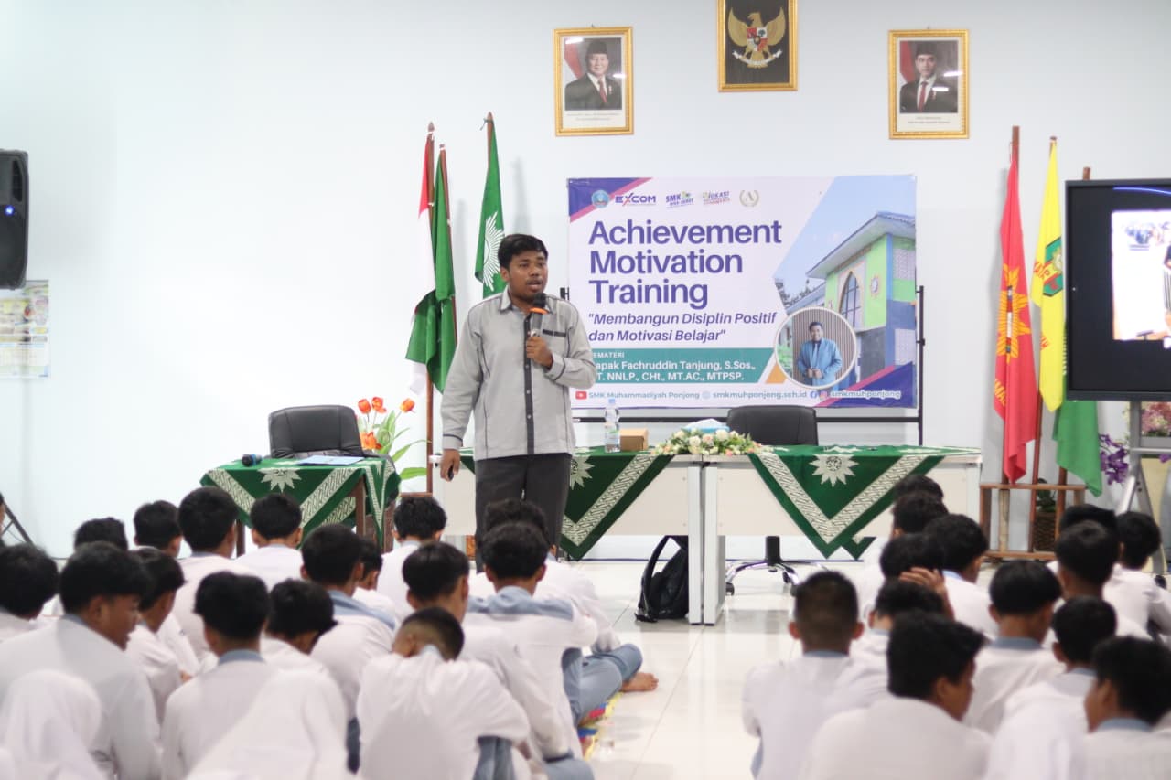 Siswa Kelas X SMK Muhammadiyah Ponjong Gali Potensi Diri Lewat AMT: “Disiplin Positif Bukan Paksaan”